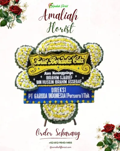 Papan Bunga Duka di Cimandiri